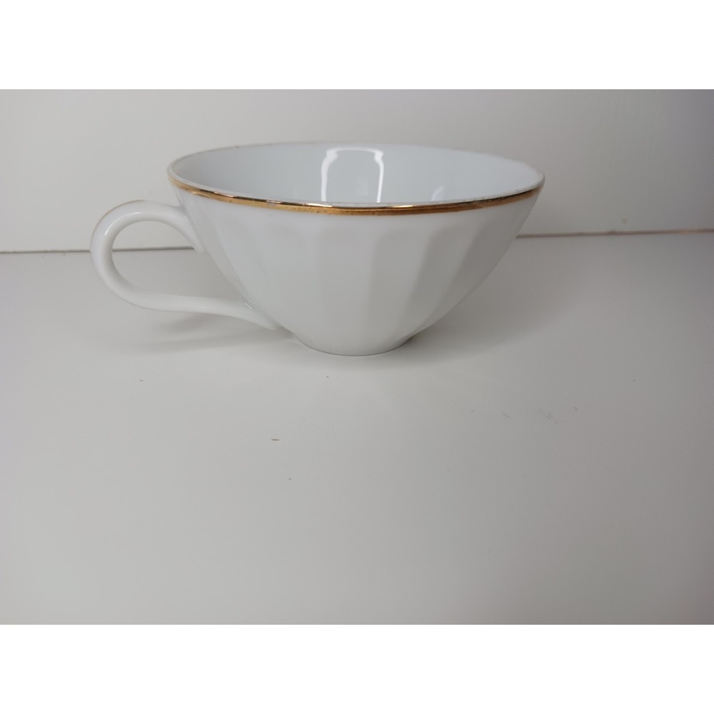 Vintage UNUSED Tinkerbell Disneyland Tea Cup Rare Gold Trim - Picture 7 of 10